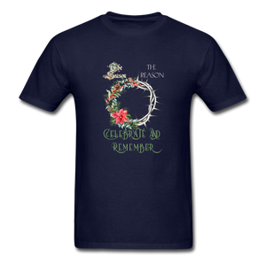 Celebrate & Remember - Unisex Classic T-Shirt - navy