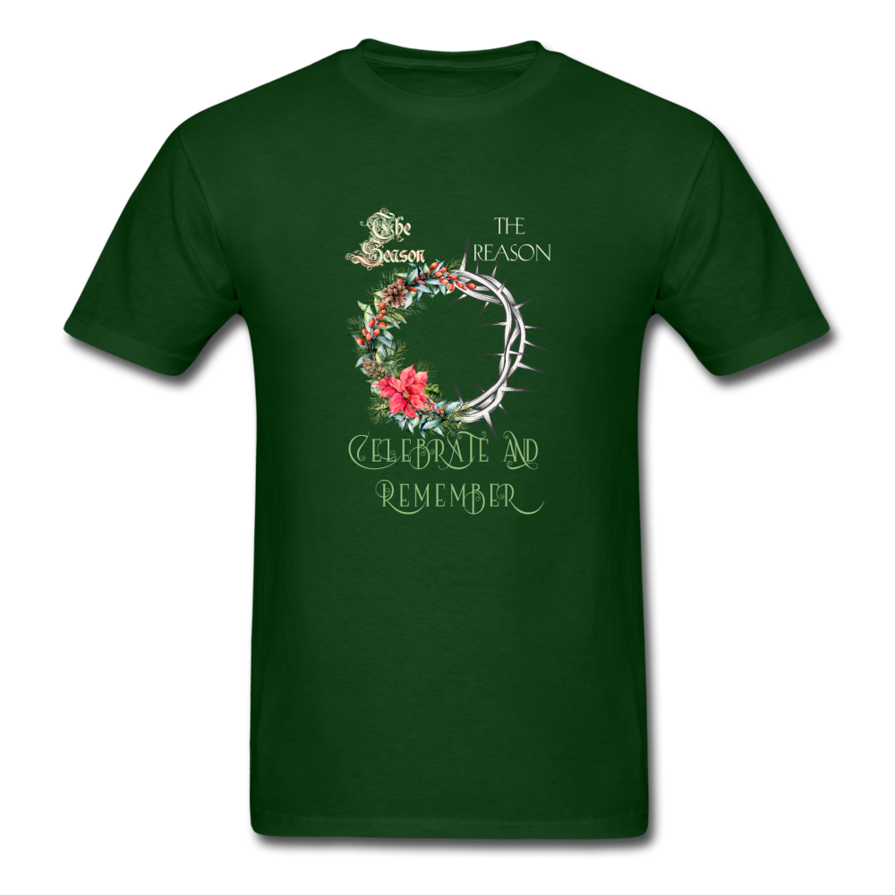Celebrate & Remember - Unisex Classic T-Shirt - forest green