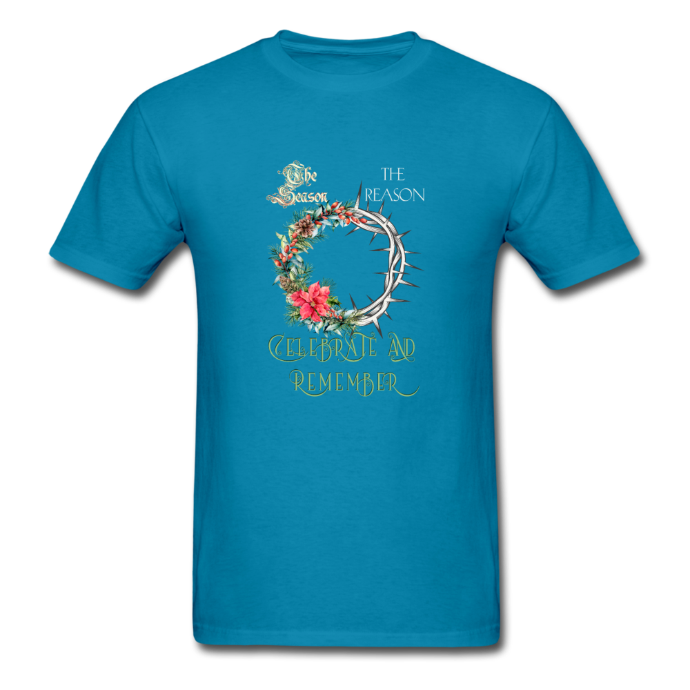 Celebrate & Remember - Unisex Classic T-Shirt - turquoise