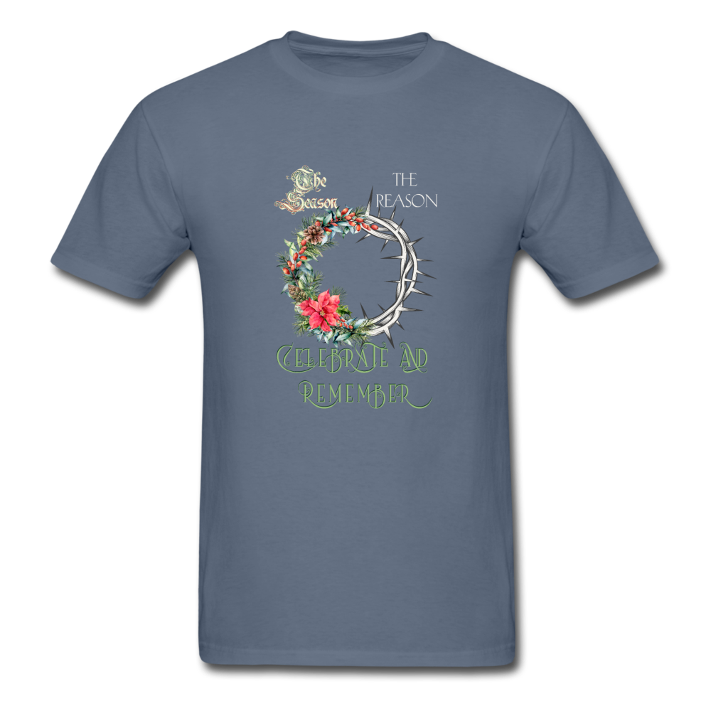 Celebrate & Remember - Unisex Classic T-Shirt - denim
