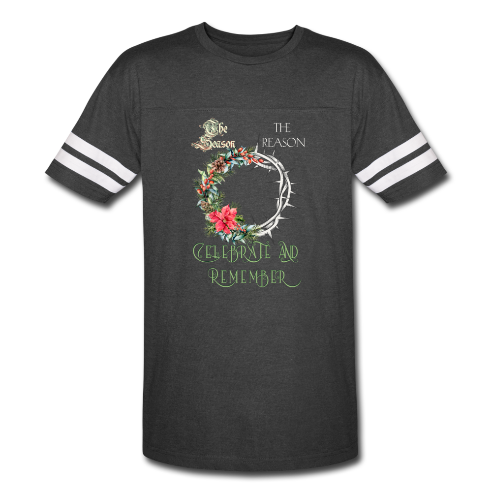 Celebrate & Remember - Vintage Sport T-Shirt - vintage smoke/white