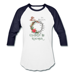Celebrate & Remember - Baseball T-Shirt - white/navy
