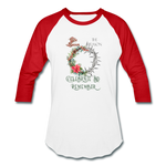 Celebrate & Remember - Baseball T-Shirt - white/red
