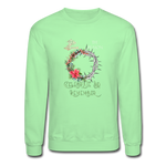 Celebrate & Remember - Crewneck Sweatshirt - lime