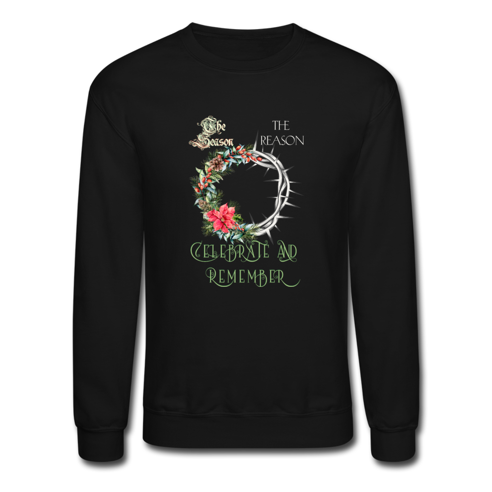 Celebrate & Remember - Crewneck Sweatshirt - black