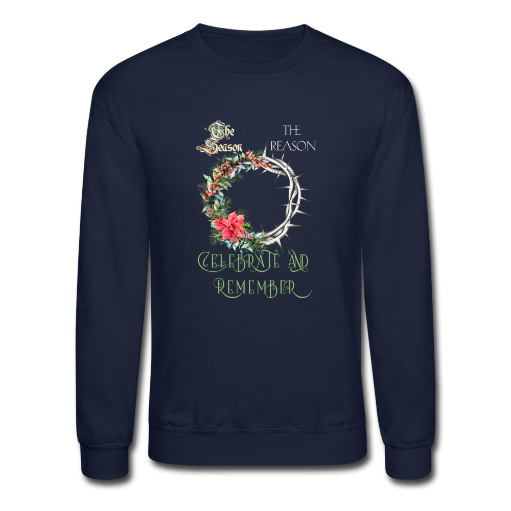 Celebrate & Remember - Crewneck Sweatshirt - navy