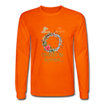 Celebrate & Remember - Men's Long Sleeve T-Shirt - orange