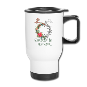 Celebrate & Remember - Travel Mug - white