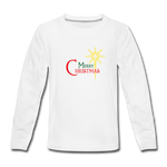 Merry Christmas - Kids' Premium Long Sleeve T-Shirt - white