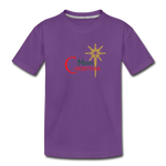 Merry Christmas - Toddler Premium T-Shirt - purple