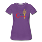 Merry Christmas - Women’s Premium T-Shirt - purple