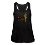 Merry Christmas - Women's Flowy Tank Top - black