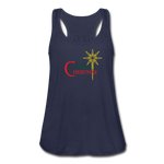 Merry Christmas - Women's Flowy Tank Top - navy