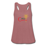 Merry Christmas - Women's Flowy Tank Top - mauve