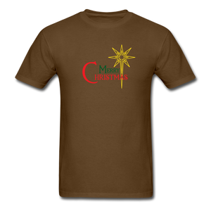 Merry Christmas - Unisex Classic T-Shirt - brown