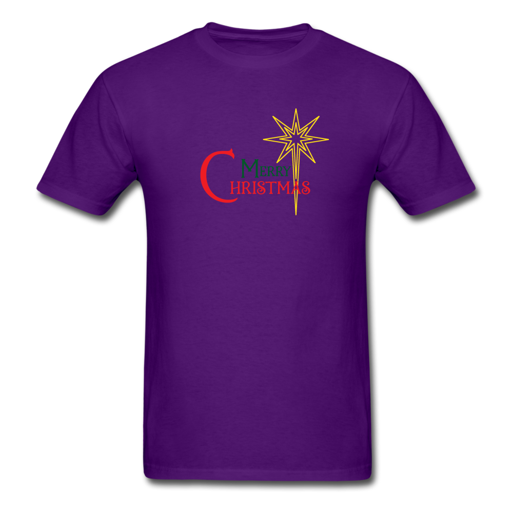 Merry Christmas - Unisex Classic T-Shirt - purple