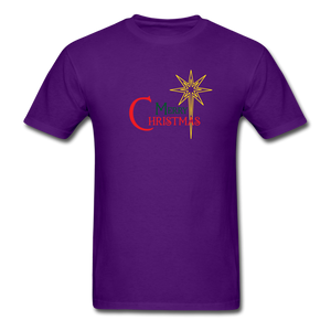 Merry Christmas - Unisex Classic T-Shirt - purple