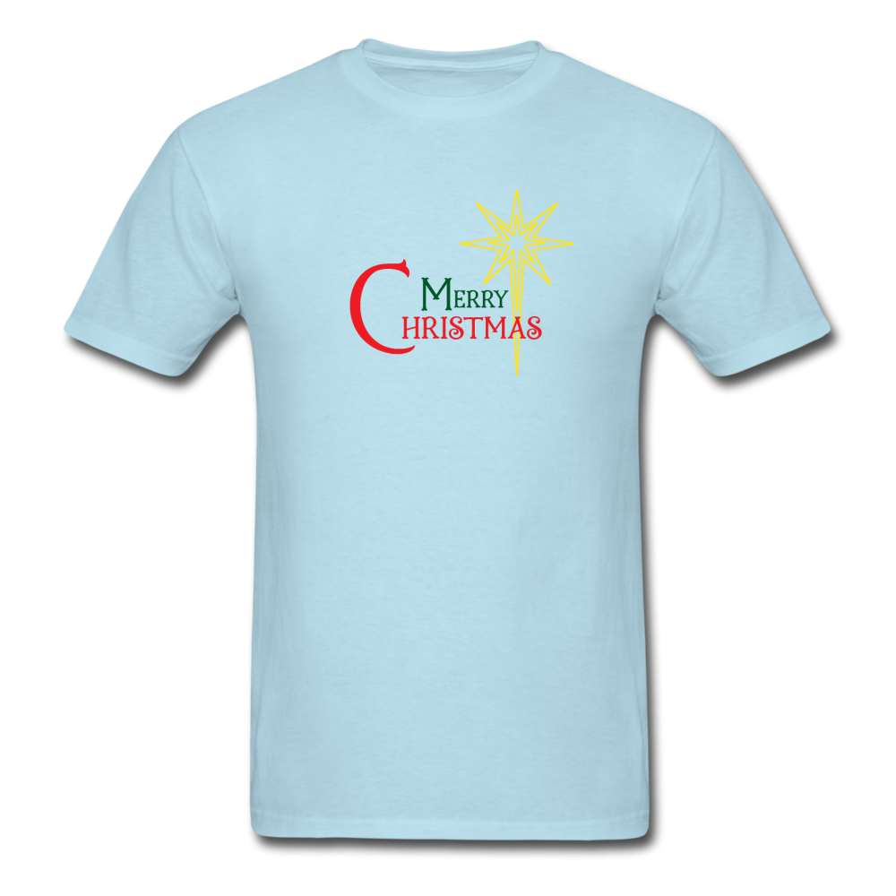 Merry Christmas - Unisex Classic T-Shirt - powder blue