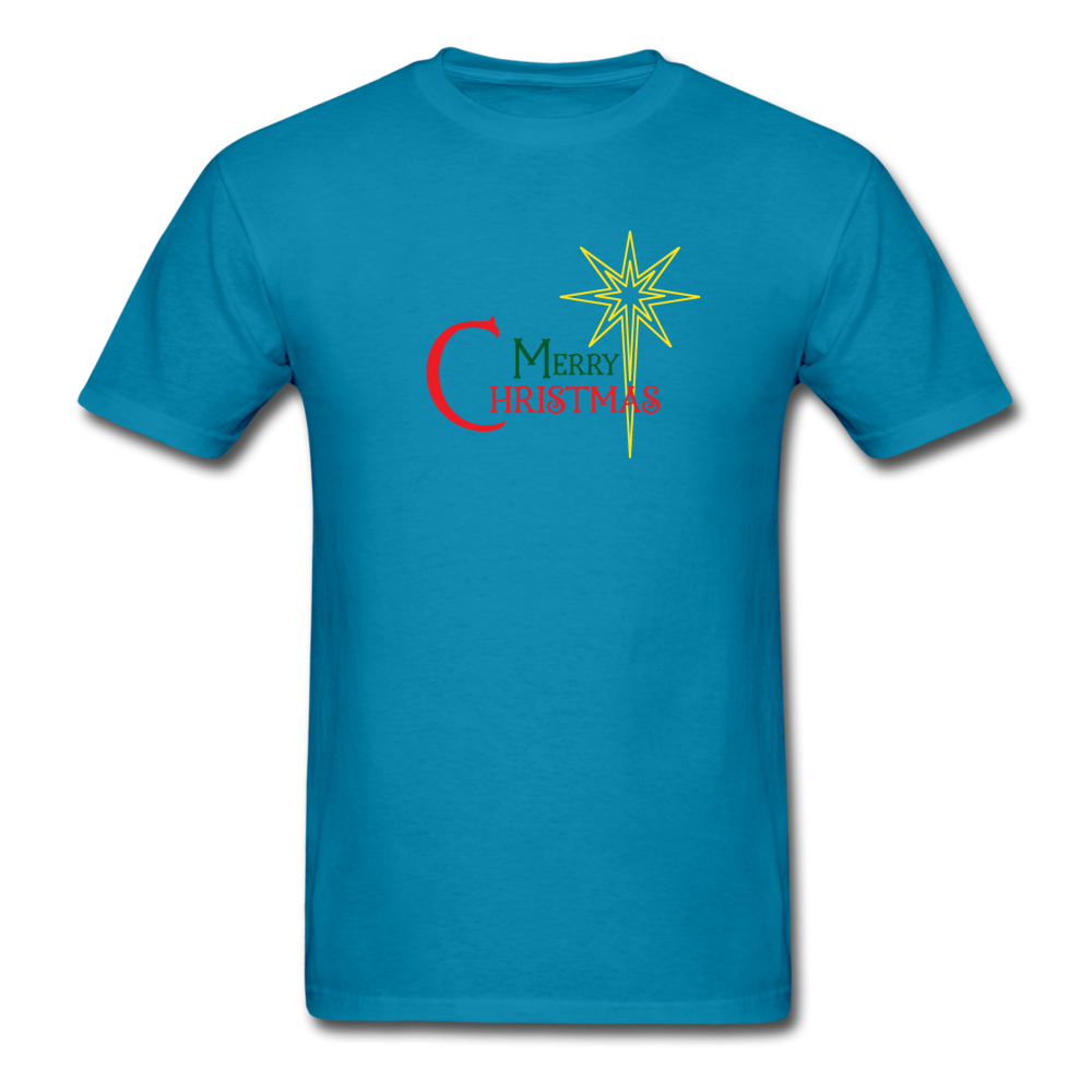 Merry Christmas - Unisex Classic T-Shirt - turquoise