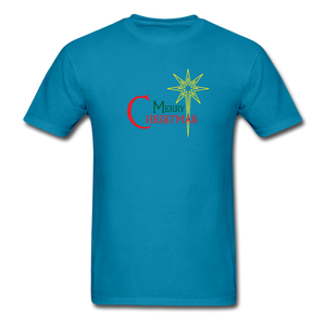 Merry Christmas - Unisex Classic T-Shirt - turquoise