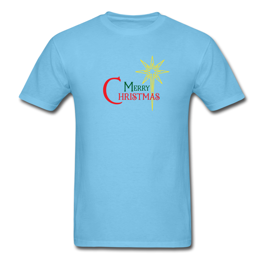 Merry Christmas - Unisex Classic T-Shirt - aquatic blue