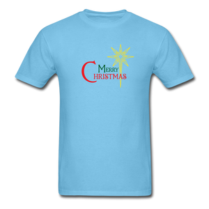 Merry Christmas - Unisex Classic T-Shirt - aquatic blue