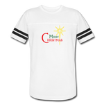 Merry Christmas - Vintage Sport T-Shirt - white/black