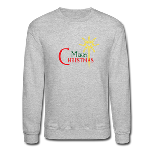 Merry Christmas - Crewneck Sweatshirt - heather gray