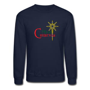 Merry Christmas - Crewneck Sweatshirt - navy