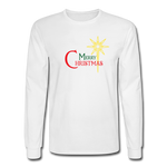 Merry Christmas - Men's Long Sleeve T-Shirt - white