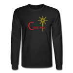 Merry Christmas - Men's Long Sleeve T-Shirt - black