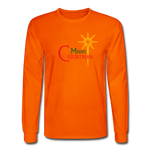 Merry Christmas - Men's Long Sleeve T-Shirt - orange