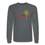 Merry Christmas - Men's Long Sleeve T-Shirt - charcoal