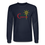 Merry Christmas - Men's Long Sleeve T-Shirt - navy