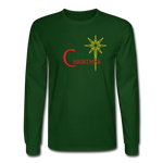 Merry Christmas - Men's Long Sleeve T-Shirt - forest green