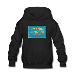 Amazing Superhero - Kids' Hoodie - black