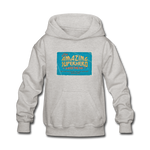Amazing Superhero - Kids' Hoodie - heather gray