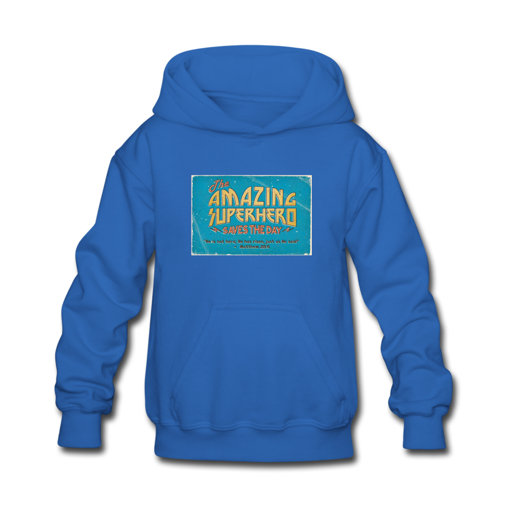 Amazing Superhero - Kids' Hoodie - royal blue