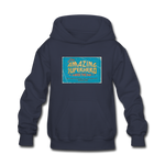Amazing Superhero - Kids' Hoodie - navy