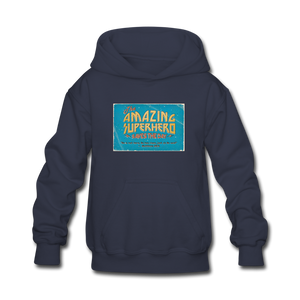 Amazing Superhero - Kids' Hoodie - navy