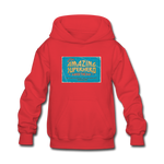 Amazing Superhero - Kids' Hoodie - red
