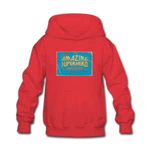 Amazing Superhero - Kids' Hoodie - red