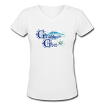 Grüss Gott - Women's Shallow V-Neck T-Shirt - white