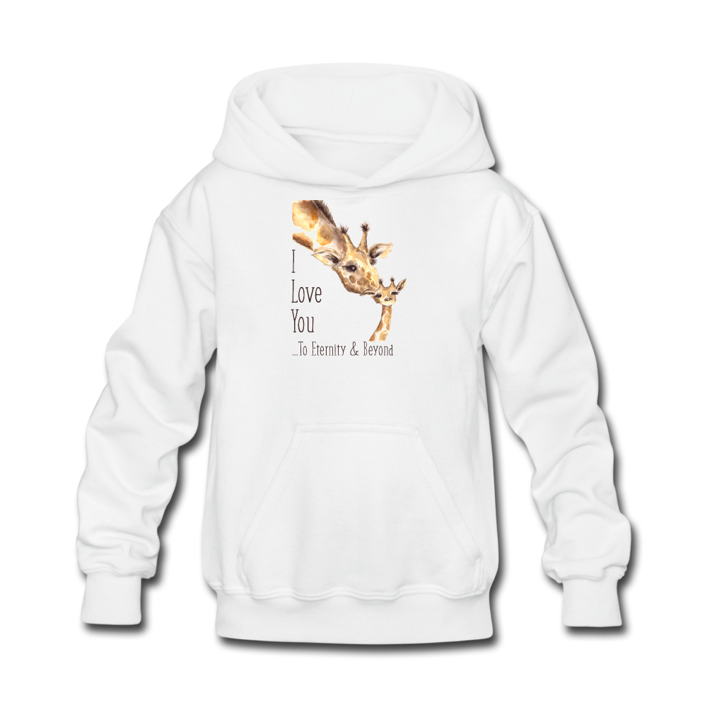 Eternity & Beyond - Kids' Hoodie - white