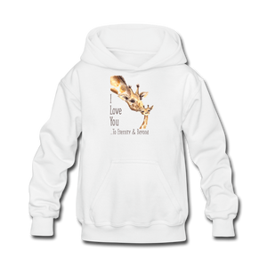 Eternity & Beyond - Kids' Hoodie - white