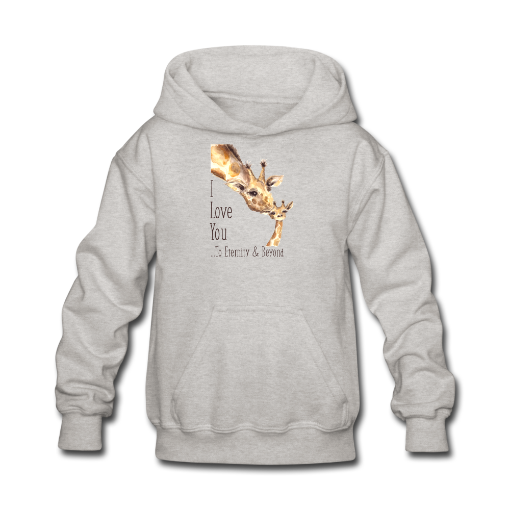 Eternity & Beyond - Kids' Hoodie - heather gray