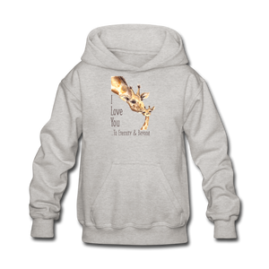 Eternity & Beyond - Kids' Hoodie - heather gray