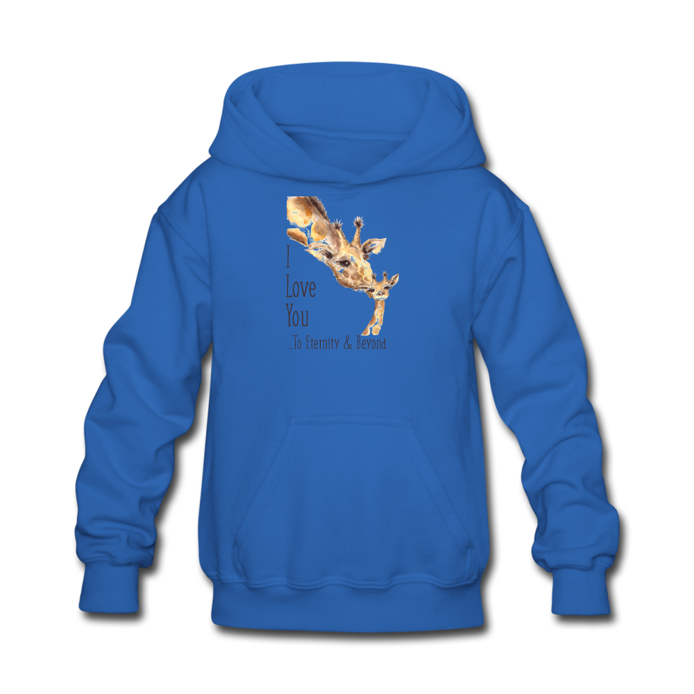 Eternity & Beyond - Kids' Hoodie - royal blue