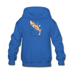 Eternity & Beyond - Kids' Hoodie - royal blue