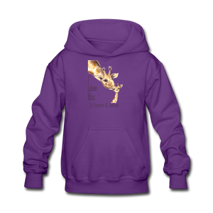 Eternity & Beyond - Kids' Hoodie - purple